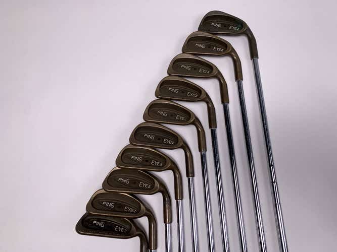 Ping Eye 2 Beryllium Copper Iron Set 2-PW+SW True Temper TX-90 Regular RH +1/2"