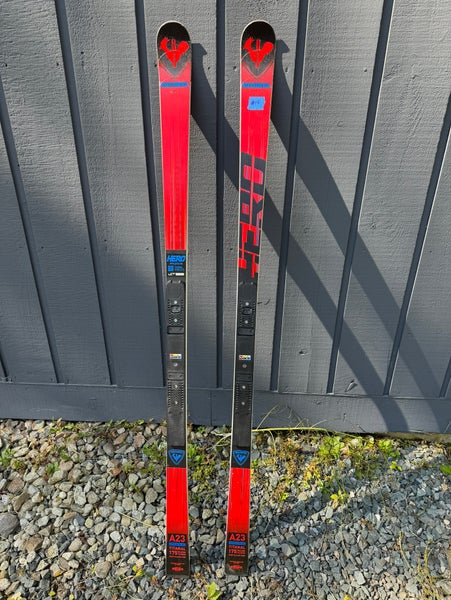 Used 2022 Rossignol 175 cm Racing Hero Athlete GS Skis r23