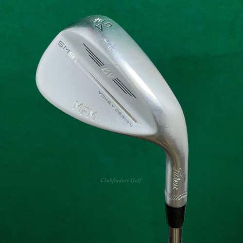 Titleist Vokey SM9 Chrome 54-14F 54° Sand Wedge Factory Steel Wedge Flex