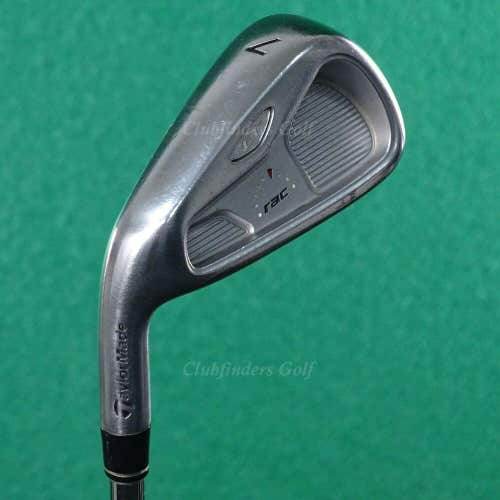 LH TaylorMade RAC LT 2005 Single 7 Iron T-Step Professional 110g Steel Stiff