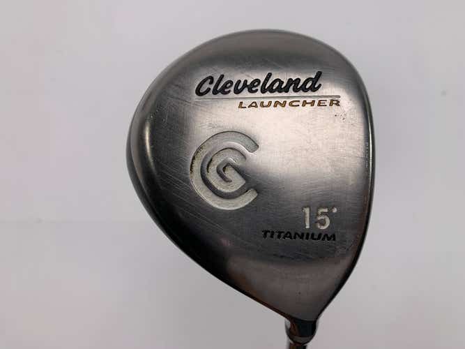 Cleveland Launcher Titanium 3 Fairway Wood 15* Aldila NV Green Extra Stiff RH