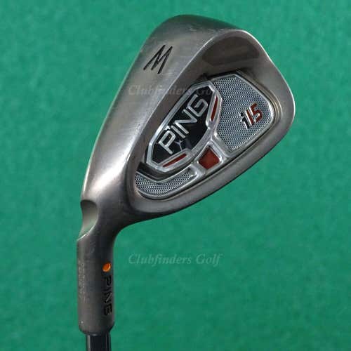 LH Ping i15 Orange Dot PW Pitching Wedge Factory AWT Steel Stiff