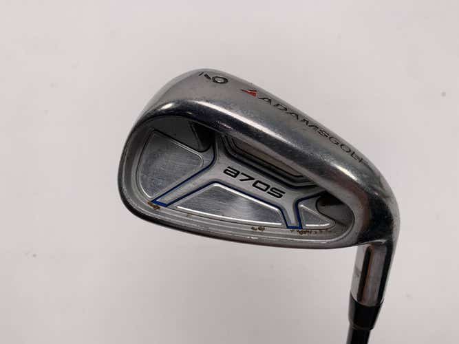 Adams Idea A7 OS Single 9 Iron Grafalloy Senior Graphite Mens RH Oversize Grip