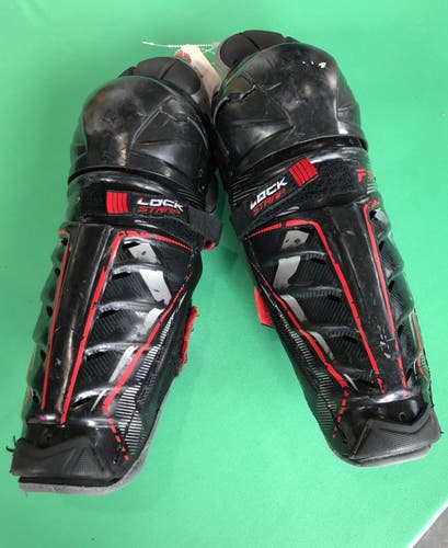 Used Junior CCM JetSpeed FT390 Hockey Shin Pads (11")