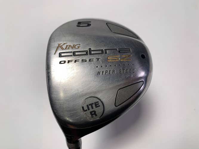 Cobra SZ Offset 5 Fairway Wood 18* Aldila HM Tour Senior Mens LH Midsize Grip