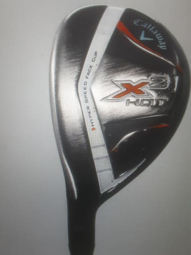 Used Men's 2014 Callaway X2 Hot Left Hand Hybrid Regular Flex 3H