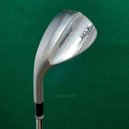 LH Cleveland RTX Zipcore Chrome 58-10 58° Lob Wedge DG Tour Issue Spinner Steel