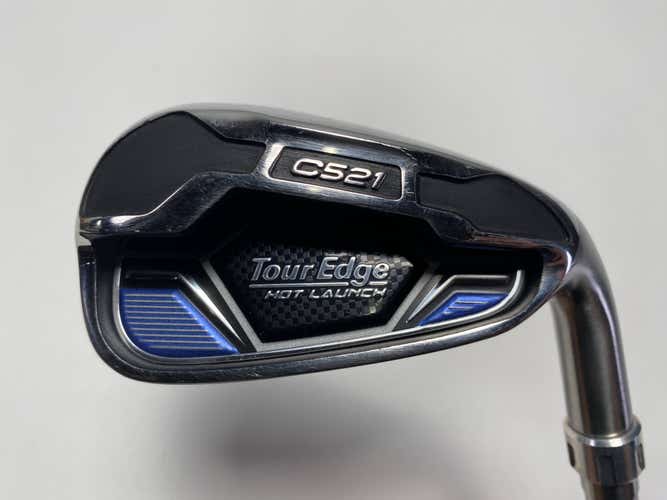 Tour Edge Hot Launch C521 Single 7 Iron Fitter 2* Up Aldila Rogue Regular RH