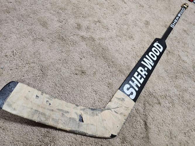 TOM BARRASSO 94'95 Pittsburgh Penguins NHL Game Used Hockey Stick COA