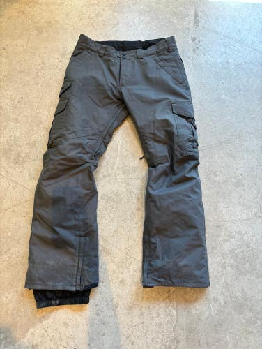 Gray Used Men's Burton Cargo 2L Pants