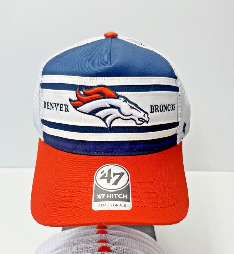 47 Brand Denver Broncos Gridiron Super Stripe '47 Hitch NFL Branded Hat