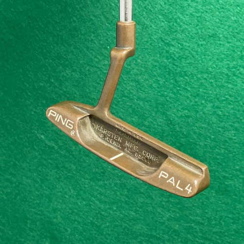 RARE Ping Pal 4 BeCu Beryllium Copper Patented 36" Putter Golf Club Karsten