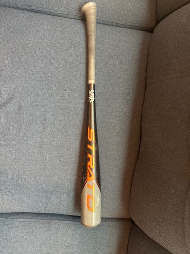 Used 2023 AXE Strato USABat Certified Bat (-10) Alloy 17 oz 27"