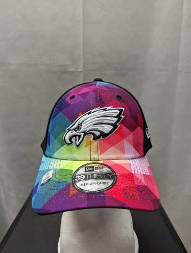 NWS Philadelphia Eagles New Era 39thirty 2023 Crucial Catch Flex Hat M/L NFL