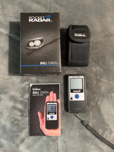 Pocket Radar Ball Coach - Baseball/softball Radar