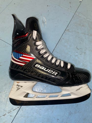 New Custom Bauer Supreme Ultra Sonic USA Skates Size 6.5 Fit 1