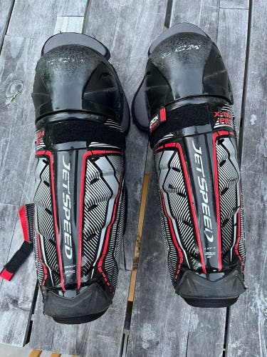 CCM Hockey Shin pads JR sz 12