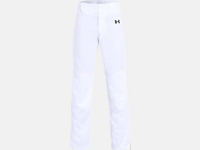 Ua Baseball Pant Relax White Youth Md