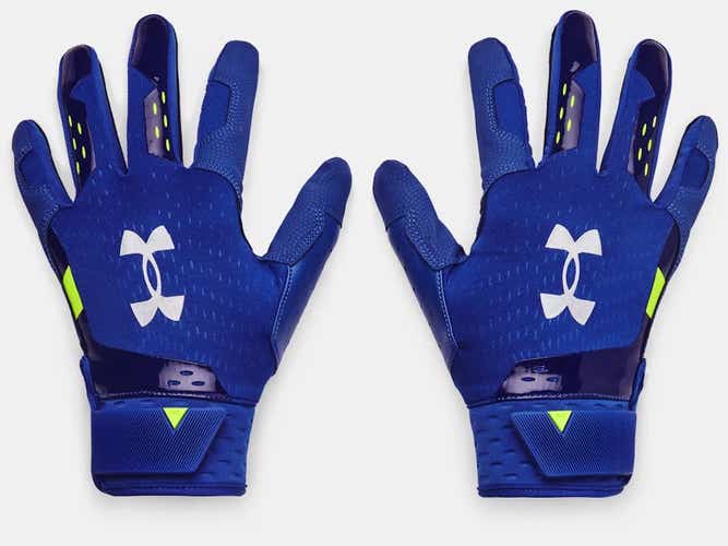 Ua Harper Hustle Batting Glove Royal Xl