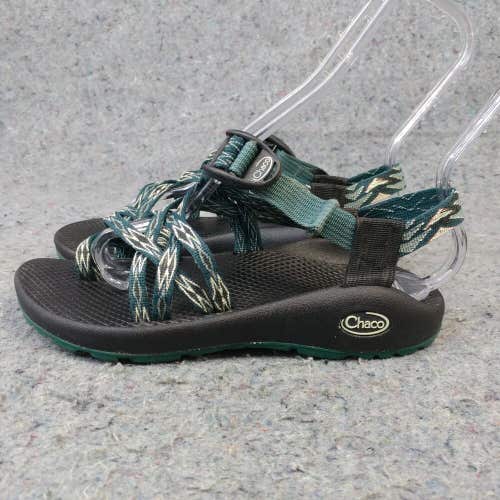 Chaco ZX2 Sport Sandals Womens 7 Shoes Classic Athletic Teal Green J106124