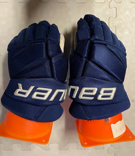 Team Slovakia 13” Navy Bauer Vapor 2X Pro Hockey Gloves