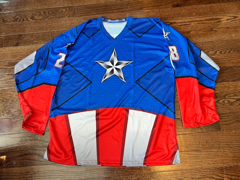 Captain America Hockey jersey
