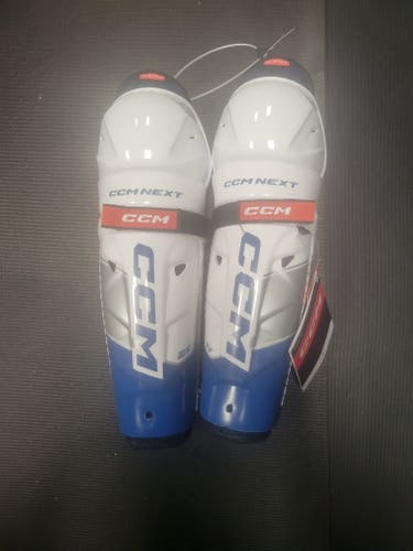 New Junior 11" CCM Next Shin Pads