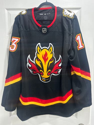 New Johnny Gaudreau calgary flames third retro adidas NHL jersey- SZ 56