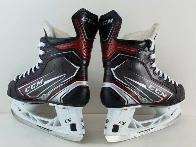 Used Intermediate CCM JetSpeed FT470 Hockey Skates Size 4 (Men 5 Shoe)