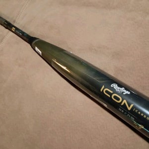 USED 2023 Rawlings ICON BBCOR 34/31 (-3) 2 5/8" BBCOR Composite Baseball Bat