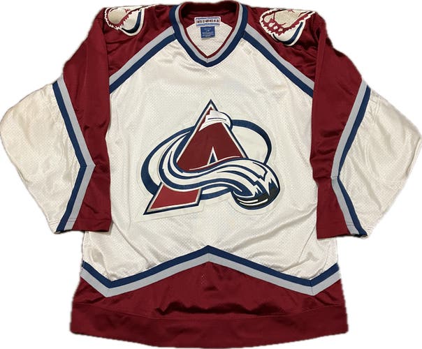 Colorado Avalanche STARTER Center Ice Authentic NHL Hockey Jersey Size L/48