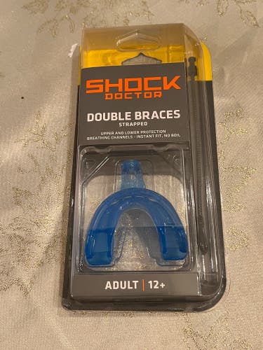 New Shock Doctor Mouthguard For Braces -Adult