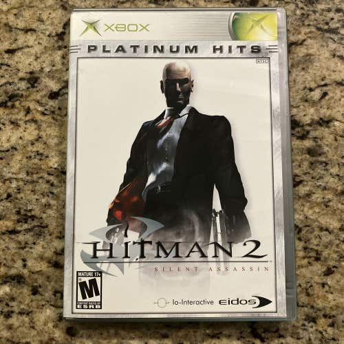 Hitman 2: Silent Assassin (Microsoft Xbox, 2002) - w/ Manual