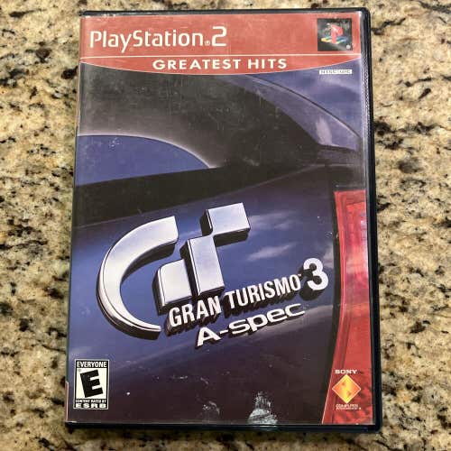 Grand Turismo 3 Sony PlayStation 2 PS2 Greatest Hits Complete w/ Manual