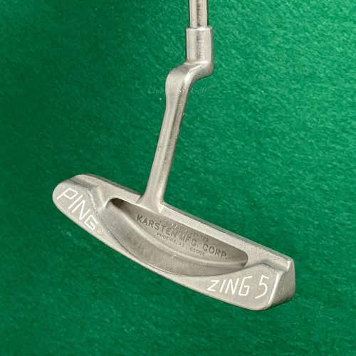 Ping Zing 5 Stainless 36" Long-Plumbers Neck Putter Golf Club Karsten