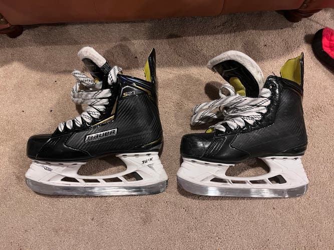 Bauer S27 Hockey Skates sz 5 with extra LS Pulse steel