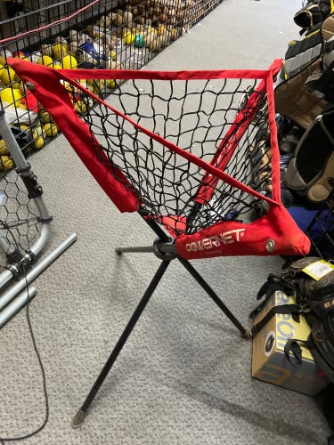 Used Powernet Pop Up Ball Holder Baseball And Softball Training Aids