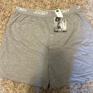 Jockey knit boxer size large Brand new
