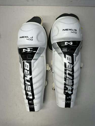 Used Bauer Nexus 400 15" Hockey Shin Guards