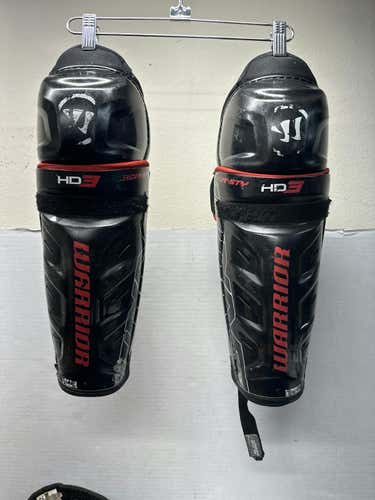 Used Warrior Dynasty Hd3 14" Hockey Shin Guards