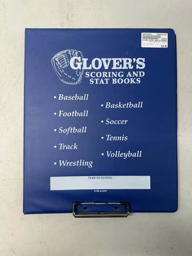 Used Score Book W Binder Baseball And Softball - Accessories