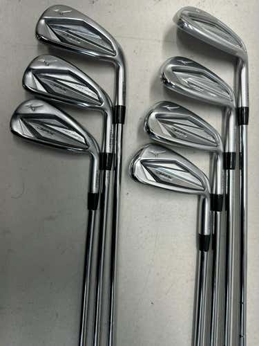 Used Mizuno Jpx 923 Hot Metal Hl 5i-gw Aw Regular Flex Steel Shaft Iron Sets