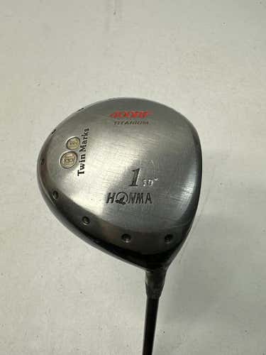 Used Honma Twin Marks 400rf 10.0 Degree Regular Flex Graphite Shaft Drivers