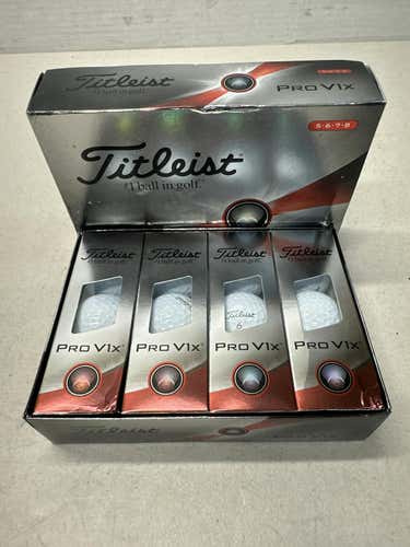 New Titleist Pro V1x Dozen Golf Balls