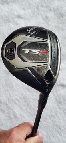 Men's Titleist TS2 15 Degree Fairway Wood RH; Graphite Shaft