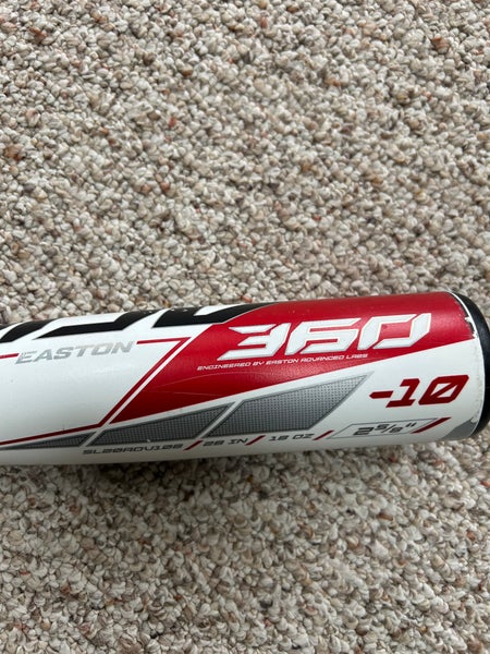 Easton ADV 360 USSSA Composite baseball bat (size 28).