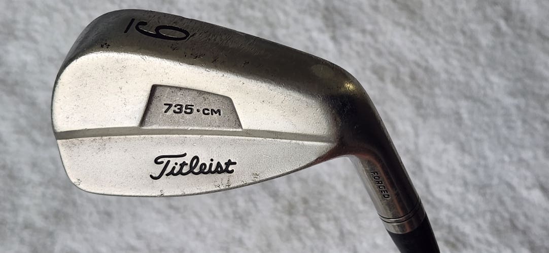 Men's Titleist 735.CM Single 9 Iron RH; Steel Shaft