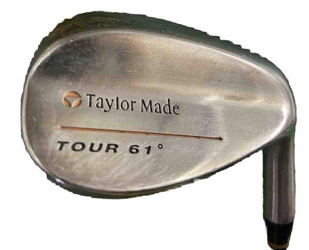 TaylorMade Tour Lob Wedge 61* RH Men's Stiff Steel 34.75" Great Grip NICE