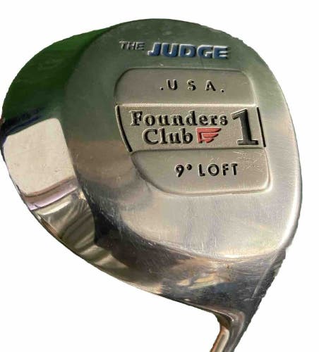 THE JUDGE USA Founders Club Driver 9* RH Aldila 880X Extra Stiff Graphite 44" HC