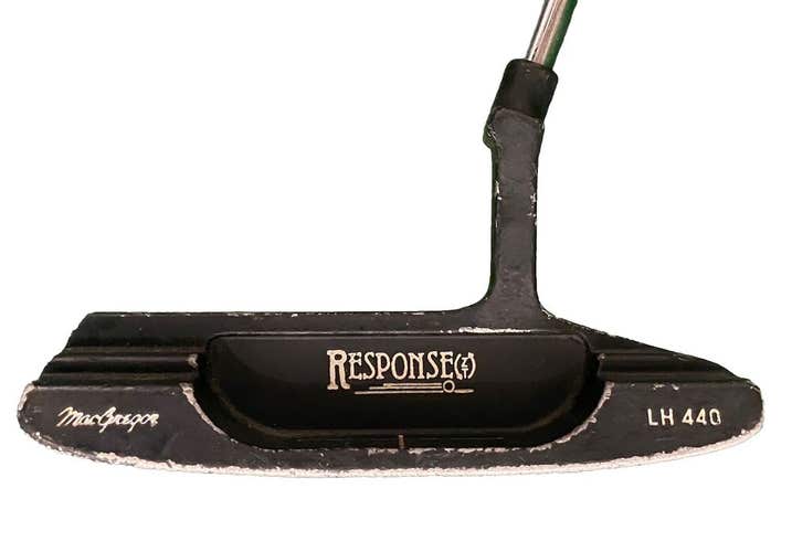 MacGregor Response ZT LH-440 Putter Large Head Steel Shaft 35" LH All Original